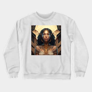 A Stunning Portrait of a goddess Crewneck Sweatshirt